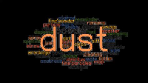 What is another word for dust off .
